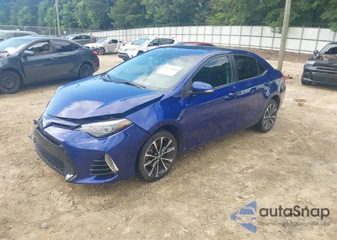 2018 Toyota Corolla Se from USA, damaged, VIN 5YFBURHE7JP847414